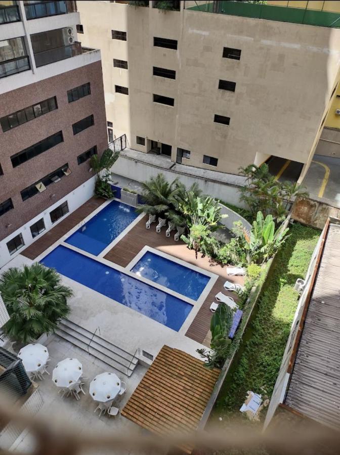 Capitania Varam Apartamento-Flat Com Piscina E Vista Mar Guaruja Pitangueiras Dış mekan fotoğraf
