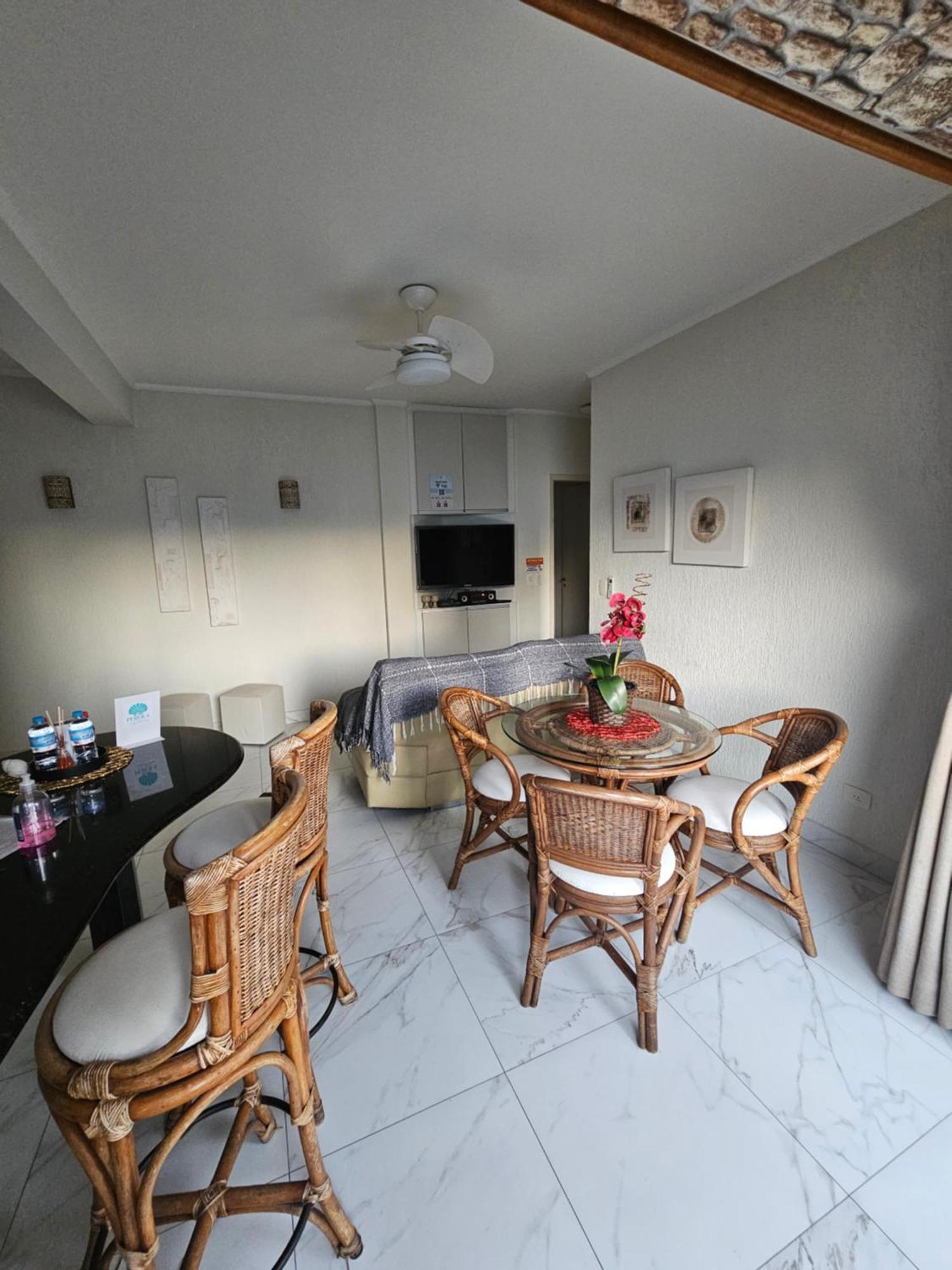 Capitania Varam Apartamento-Flat Com Piscina E Vista Mar Guaruja Pitangueiras Dış mekan fotoğraf